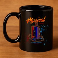 Walkman Los Angeles California Retro 11oz C Handle Ceramic Mug