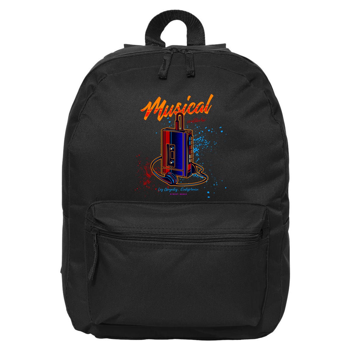 Walkman Los Angeles California Retro 16 in Basic Backpack