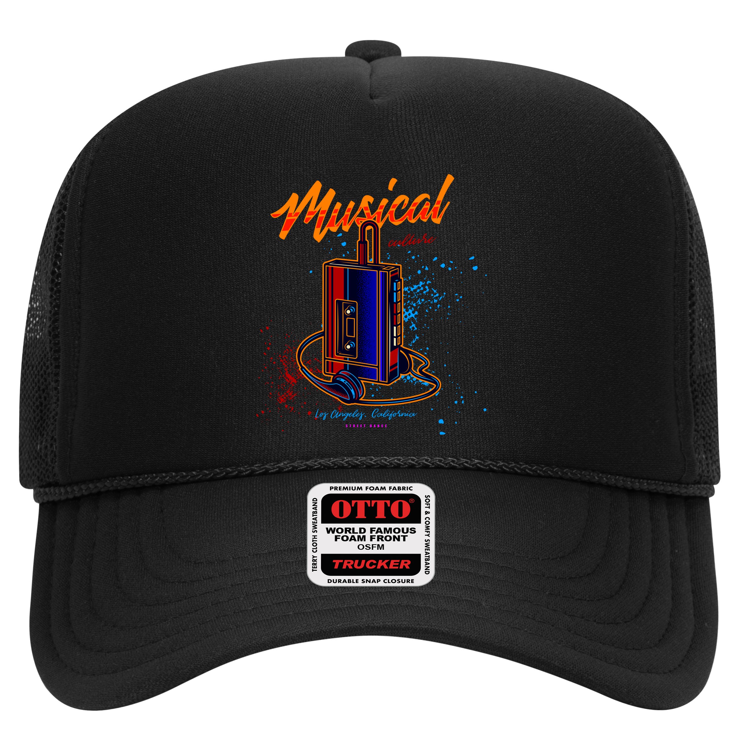 Walkman Los Angeles California Retro Hat