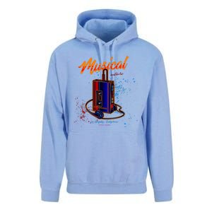 Walkman Los Angeles California Retro Unisex Surf Hoodie