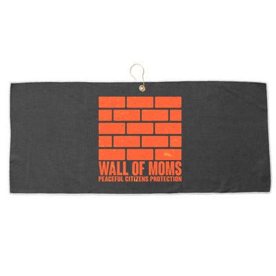 Wall Of Moms Peaceful Citizen Protection Large Microfiber Waffle Golf Towel