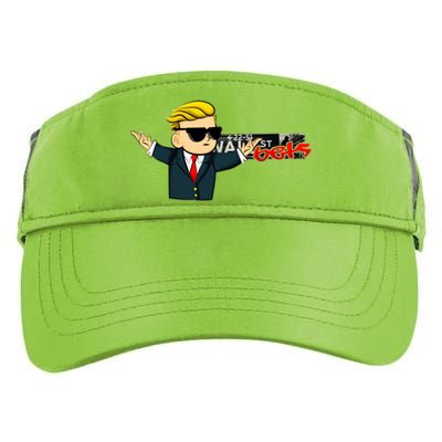 Wall Sreet Bets Logo Adult Drive Performance Visor