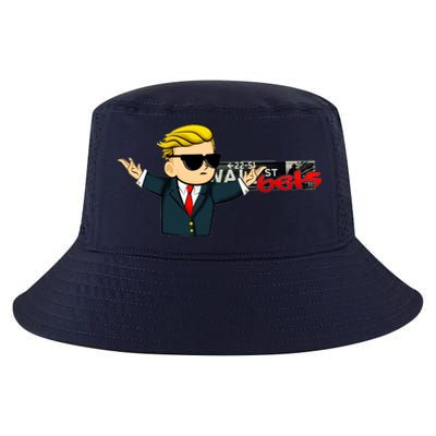 Wall Sreet Bets Logo Cool Comfort Performance Bucket Hat