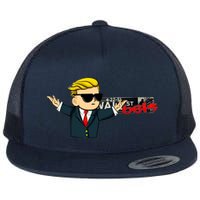 Wall Sreet Bets Logo Flatbill Hat