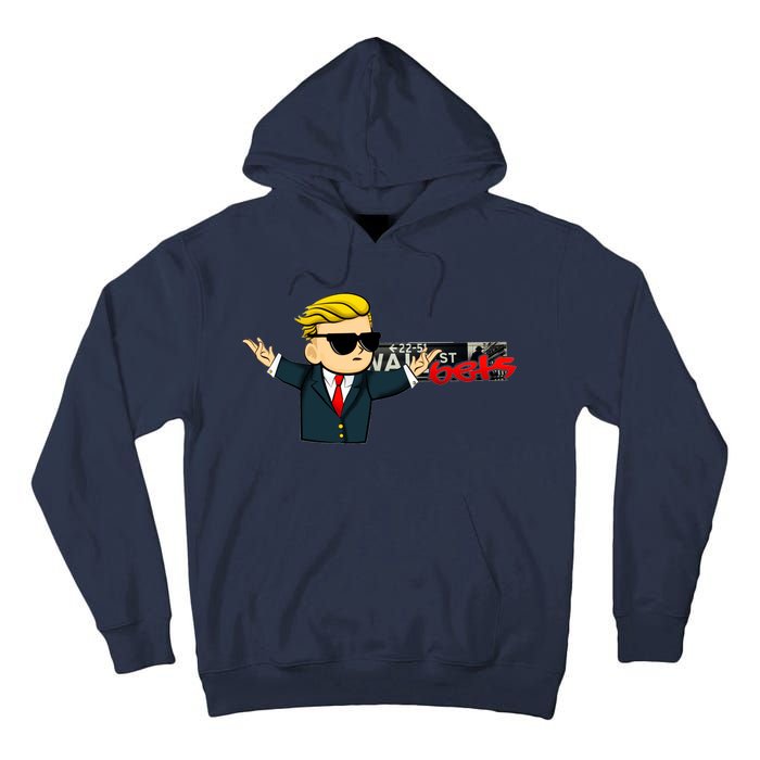 Wall Sreet Bets Logo Tall Hoodie