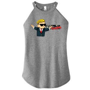 Wall Sreet Bets Logo Women’s Perfect Tri Rocker Tank