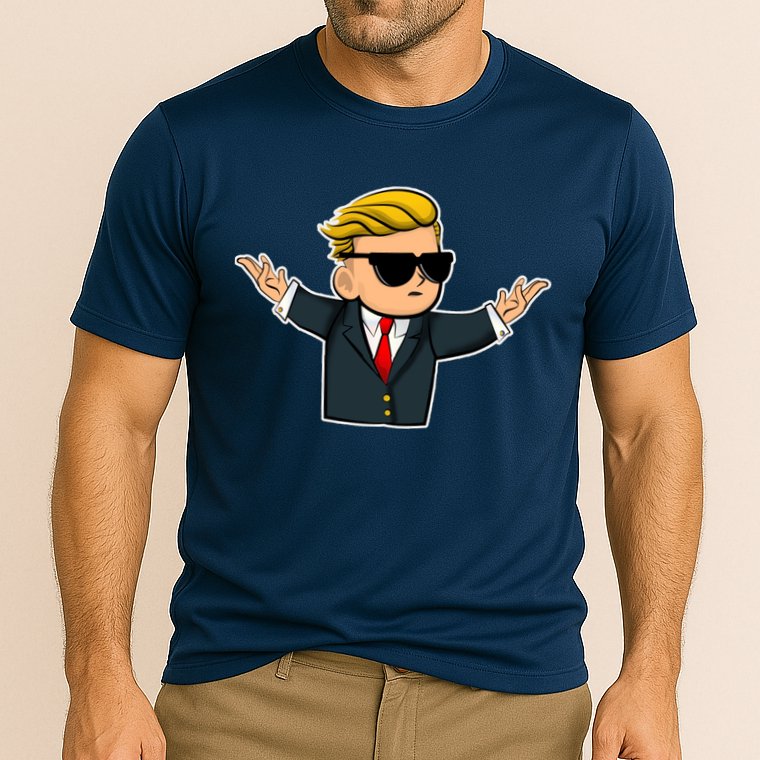 Wall Street Bets Guy Cooling Performance Crew T-Shirt