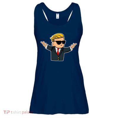 Wall Street Bets Guy Ladies Essential Flowy Tank