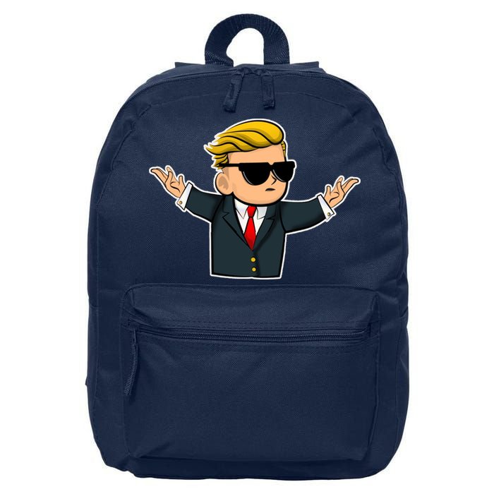 Wall Street Bets Guy 16 in Basic Backpack