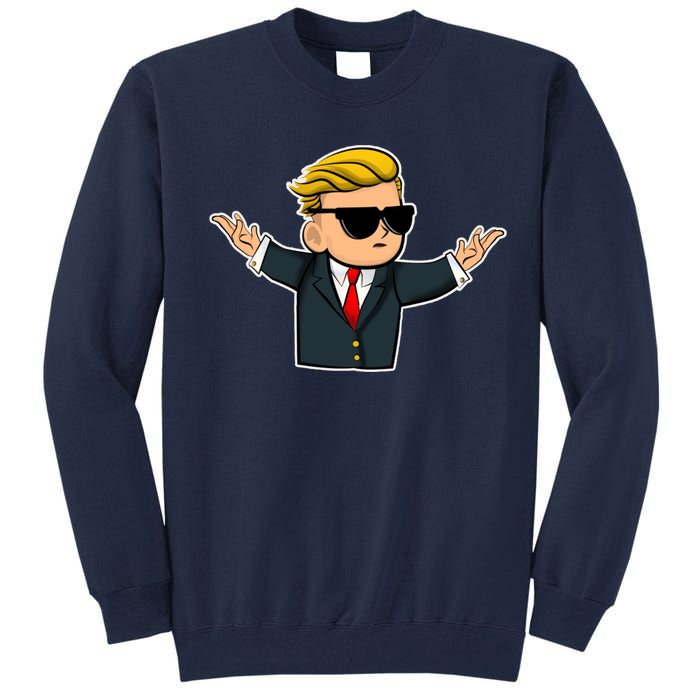 Wall Street Bets Guy Tall Sweatshirt