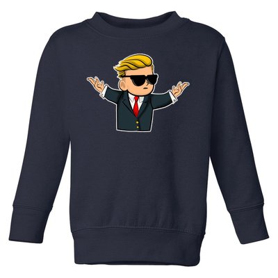 Wall Street Bets Guy Toddler Sweatshirt