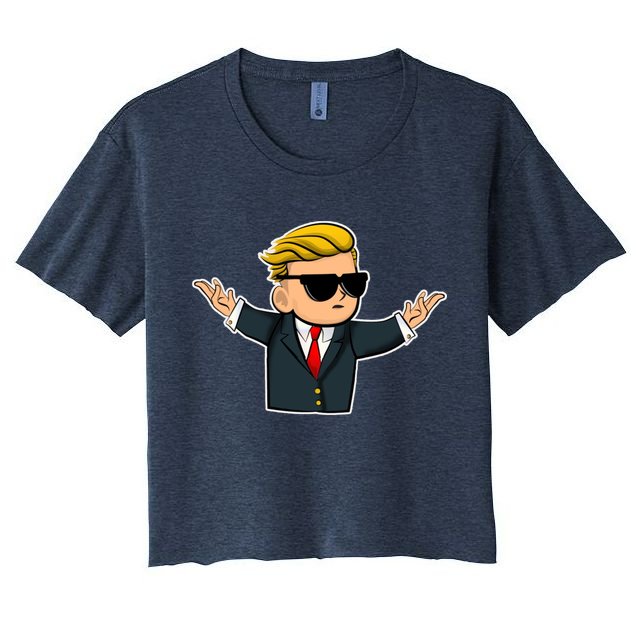 Wall Street Bets Guy Crop Top
