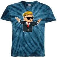 Wall Street Bets Guy Kids Tie-Dye T-Shirt