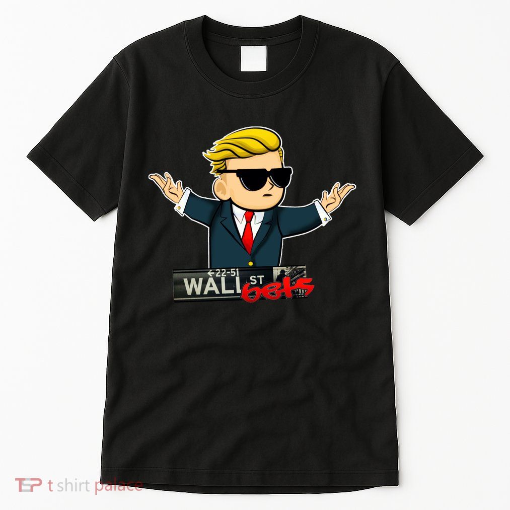 Wall Street Bets Guy Investing Stocks Tall T-Shirt