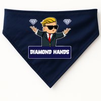 Wall Street Diamond Hands USA-Made Doggie Bandana