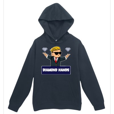 Wall Street Diamond Hands Urban Pullover Hoodie