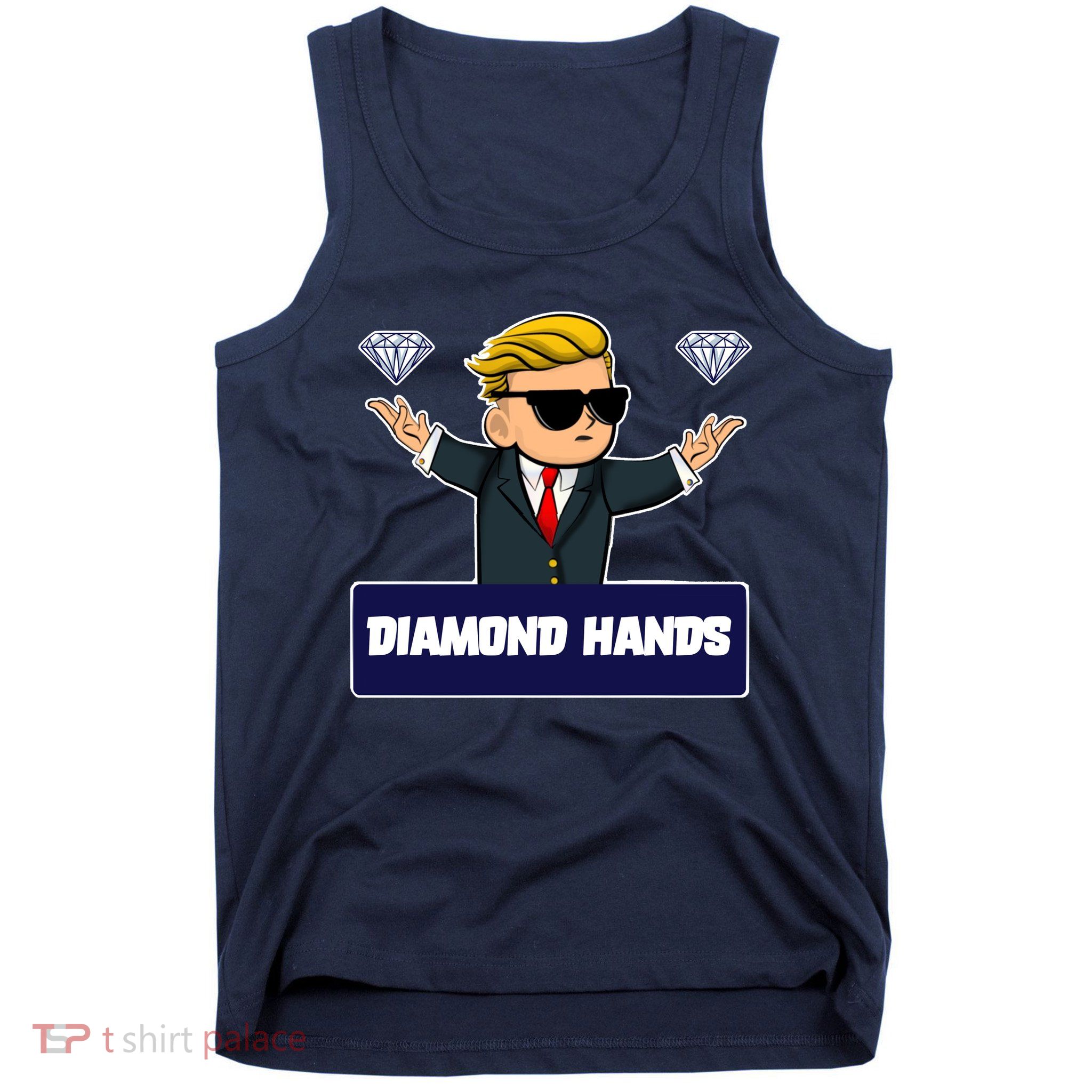 Wall Street Diamond Hands Tank Top