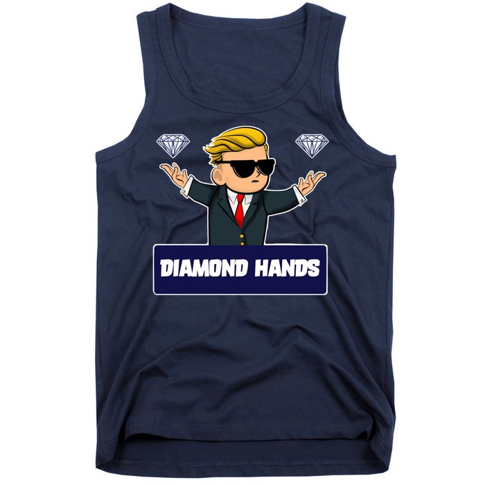 Wall Street Diamond Hands Tank Top