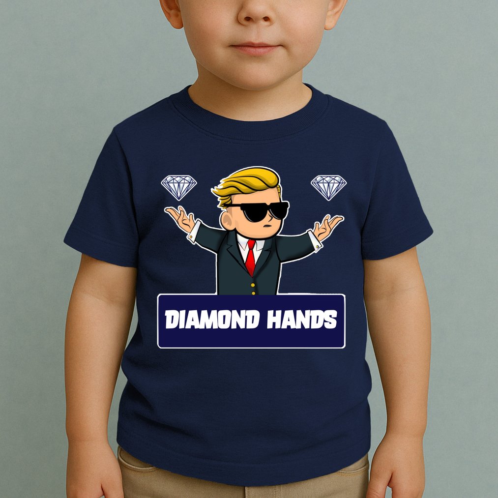 Wall Street Diamond Hands Toddler T-Shirt