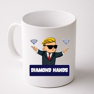 Wall Street Diamond Hands Coffee Mug