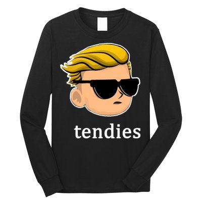 Wall Street Guy WSB Tendies Long Sleeve Shirt