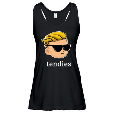 Wall Street Guy WSB Tendies Ladies Essential Flowy Tank