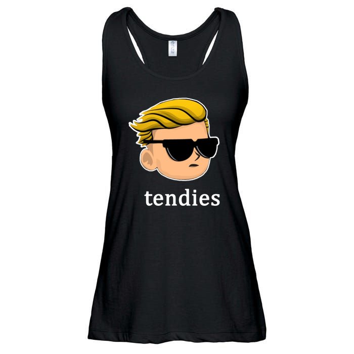 Wall Street Guy WSB Tendies Ladies Essential Flowy Tank