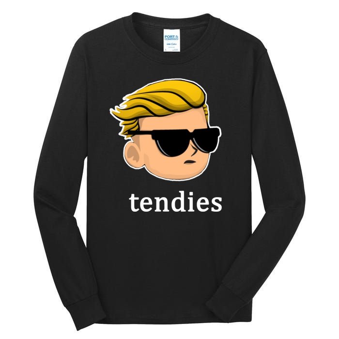 Wall Street Guy WSB Tendies Tall Long Sleeve T-Shirt