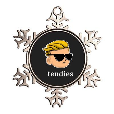 Wall Street Guy WSB Tendies Metallic Star Ornament