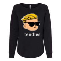 Wall Street Guy WSB Tendies Womens California Wash Sweatshirt