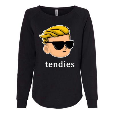 Wall Street Guy WSB Tendies Womens California Wash Sweatshirt