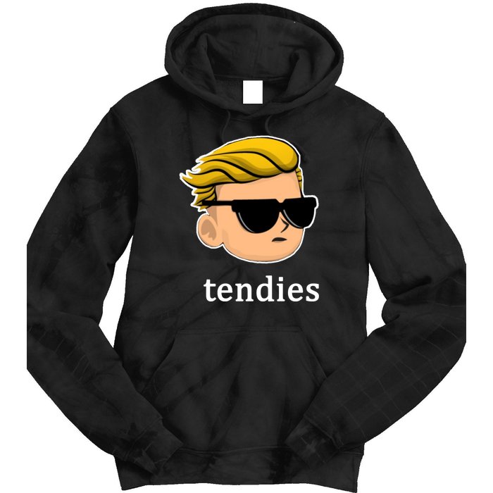 Wall Street Guy WSB Tendies Tie Dye Hoodie