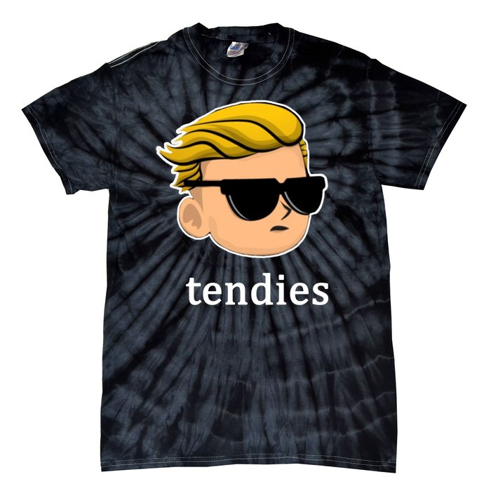 Wall Street Guy WSB Tendies Tie-Dye T-Shirt