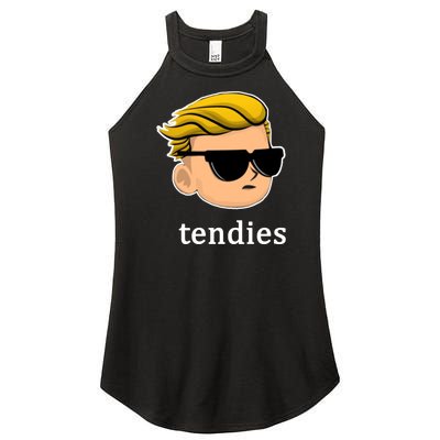 Wall Street Guy WSB Tendies Women's Perfect Tri Rocker Tank