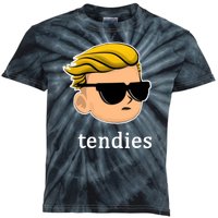 Wall Street Guy WSB Tendies Kids Tie-Dye T-Shirt