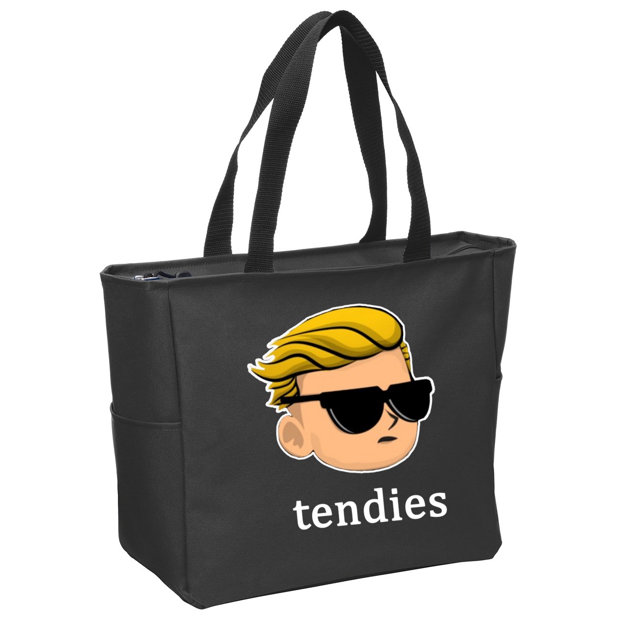 Wall Street Guy WSB Tendies Zip Tote Bag