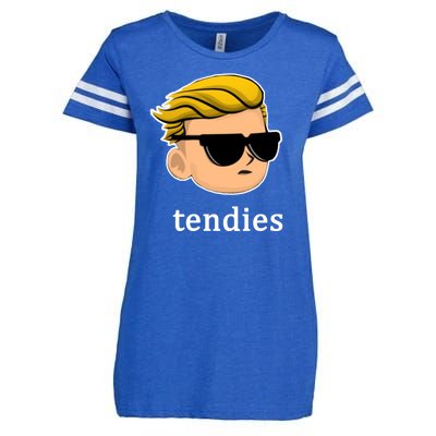 Wall Street Guy WSB Tendies Enza Ladies Jersey Football T-Shirt