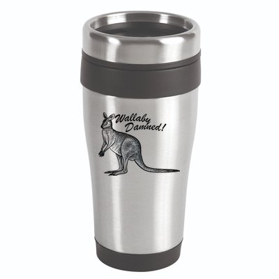 Wallaby Damned 16oz Travel Tumbler