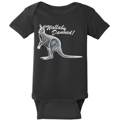 Wallaby Damned Baby Bodysuit