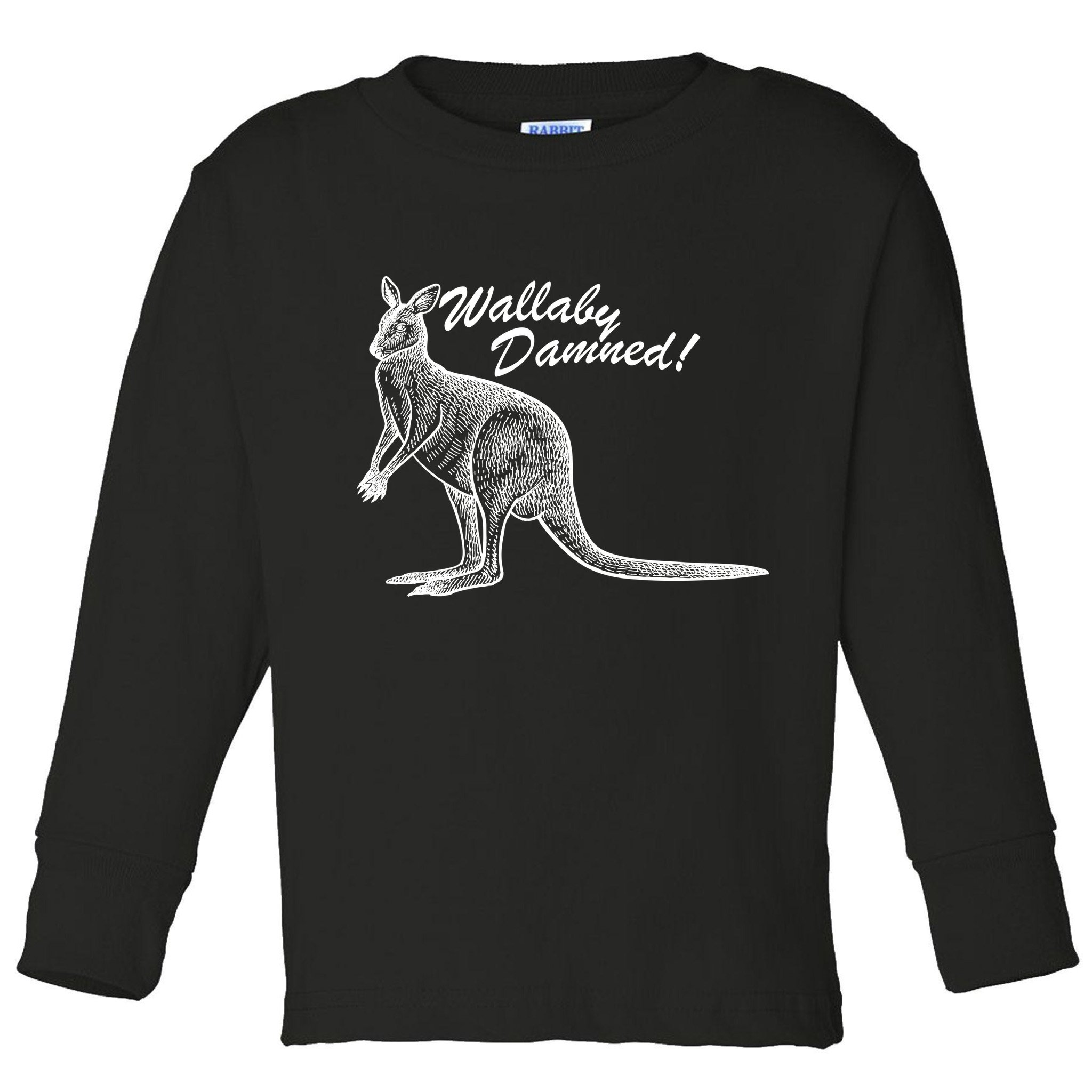 Wallaby Damned Toddler Long Sleeve Shirt