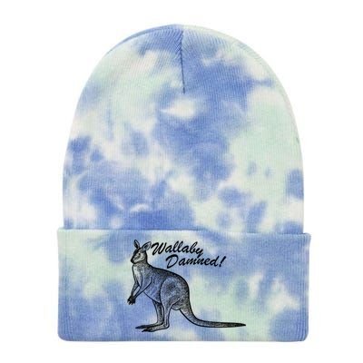 Wallaby Damned Tie Dye 12in Knit Beanie