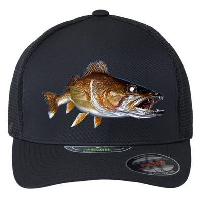 Walleye Flexfit Unipanel Trucker Cap
