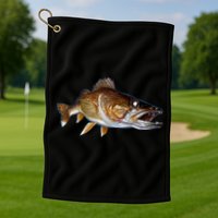 Walleye Golf Towel