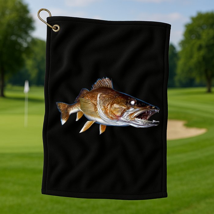 Walleye Golf Towel