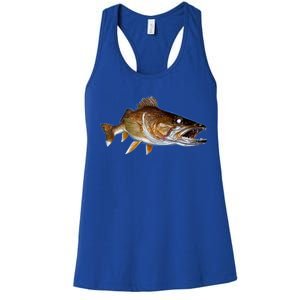 Walleye Women's Racerback Tank