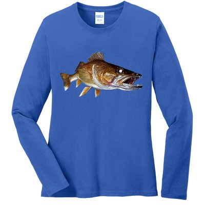 Walleye Ladies Long Sleeve Shirt