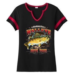 Walleye Bite This Ladies Halftime Notch Neck Tee