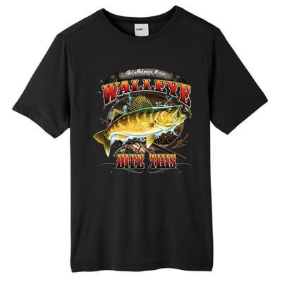 Walleye Bite This Tall Fusion ChromaSoft Performance T-Shirt