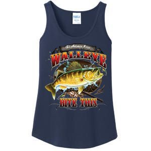 Walleye Bite This Ladies Essential Tank