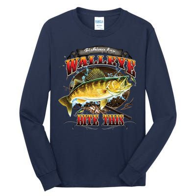 Walleye Bite This Tall Long Sleeve T-Shirt